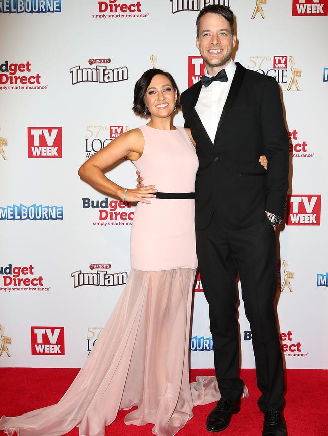 Zoe Foster and Hamish Blake.