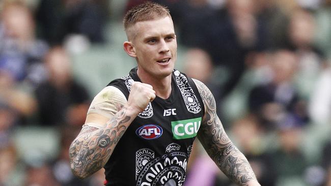 Dayne Beams quit after returning to Collingwood from Brisbane. Picture: AAP Image/Daniel Pockett