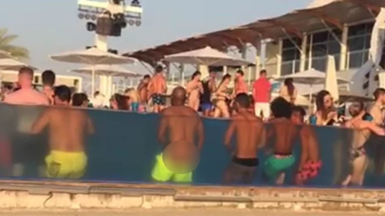 Dubai Beach Sex Xxx - Man performs sex act in front of kids in public Dubai hotel pool | Daily  Telegraph