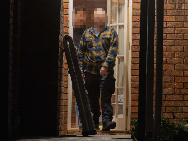 The Lara property was raided by the AFP. Picture: Jason Edwards