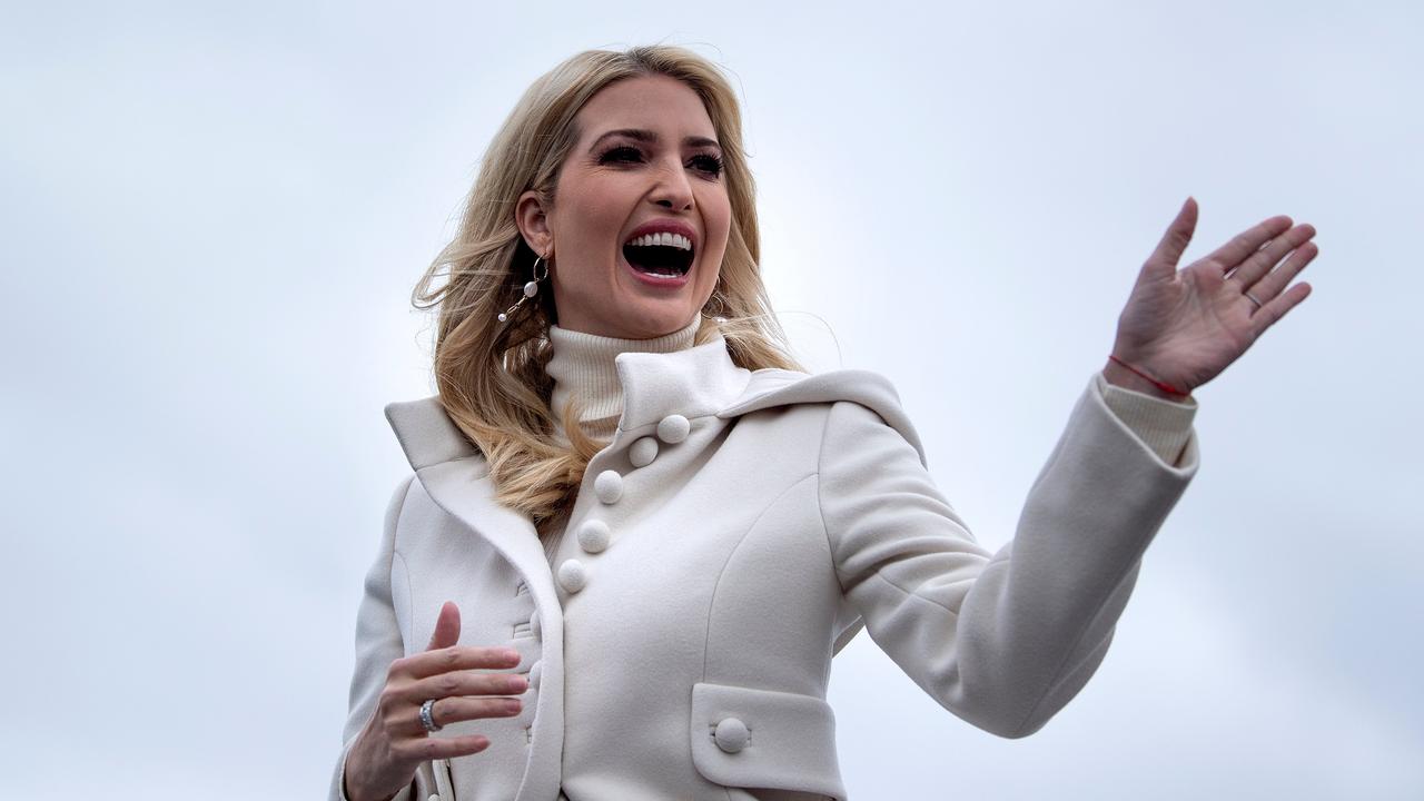 Ivanka Trump’s appearance on The Tig was brief but holds a lot of significance now. Picture: Brendan Smialowski/AFP.