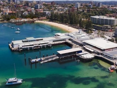 An artist's impression of the proposed upgrade to Manly Wharf 3 at Manly Cove. Picture: Transport for NSW