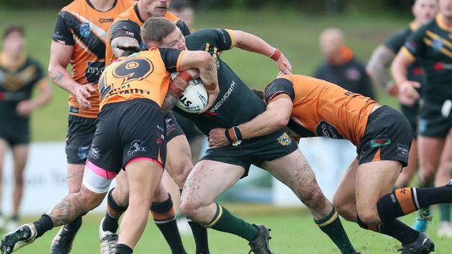 Jye Boyle in action for Wyong. Picture: Sue Graham