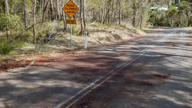 An area on Wilton Park Rd where the body of the 15-year-old boy was discovered. Picture: Max Mason-Hubers