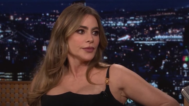 Sofia Vergara on The Tonight Show.