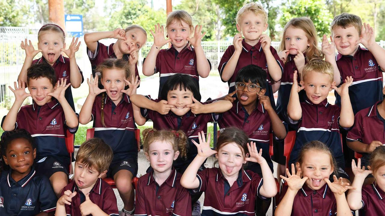 MY FIRST YEAR: Fraser Coast Anglican College Prep Quokkas. Picture: Patrick Woods.