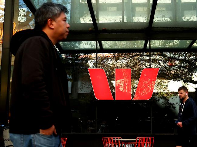 SYDNEY, AUSTRALIA - JUNE 07: Commuters walk past an Westpac Bank branch in Sydney's CBD on June 07, 2022 in Sydney, Australia. The Reserve Bank of Australia today raised the cash rate by 0.5% to 0.85%. (Photo by Brendon Thorne/Getty Images)