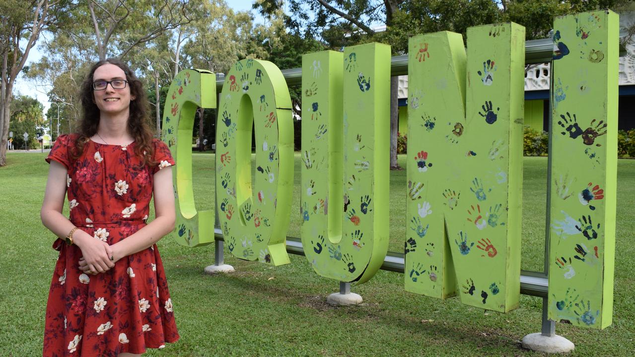 Leah McCabe at CQU Rockhampton North. Picture: Aden Stokes