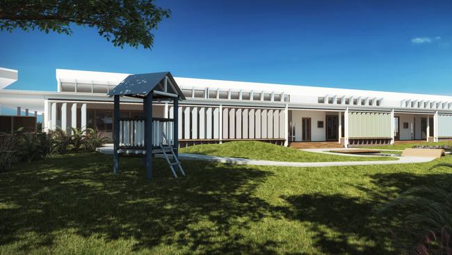 Lindisfarne Anglican School development concept images.