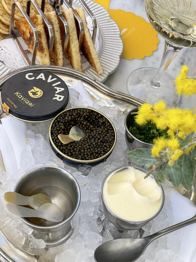 The caviar at Whalebridge. Picture: Jenifer Jagielski