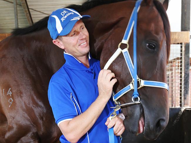 Gold Coast trainer David Kelly has been on  a winning streak, with Hi Sun winning his race last weekend. Picture: Brendan Radke.