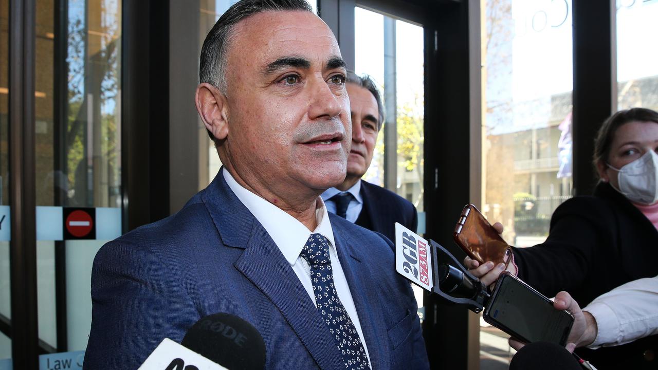 Former NSW deputy premier John Barilaro was appointed to the New York job but decided to give it up. Picture NCA Newswire/ Gaye Gerard.