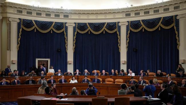 The house ways and means committee voted along party lines to release Donald Trump’s tax records. Picture: AFP