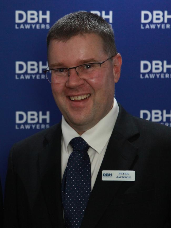 DBH Lawyers partner Peter Jackson is spearheading the action. He said he was upset for his clients. Picture: Daniel Welch