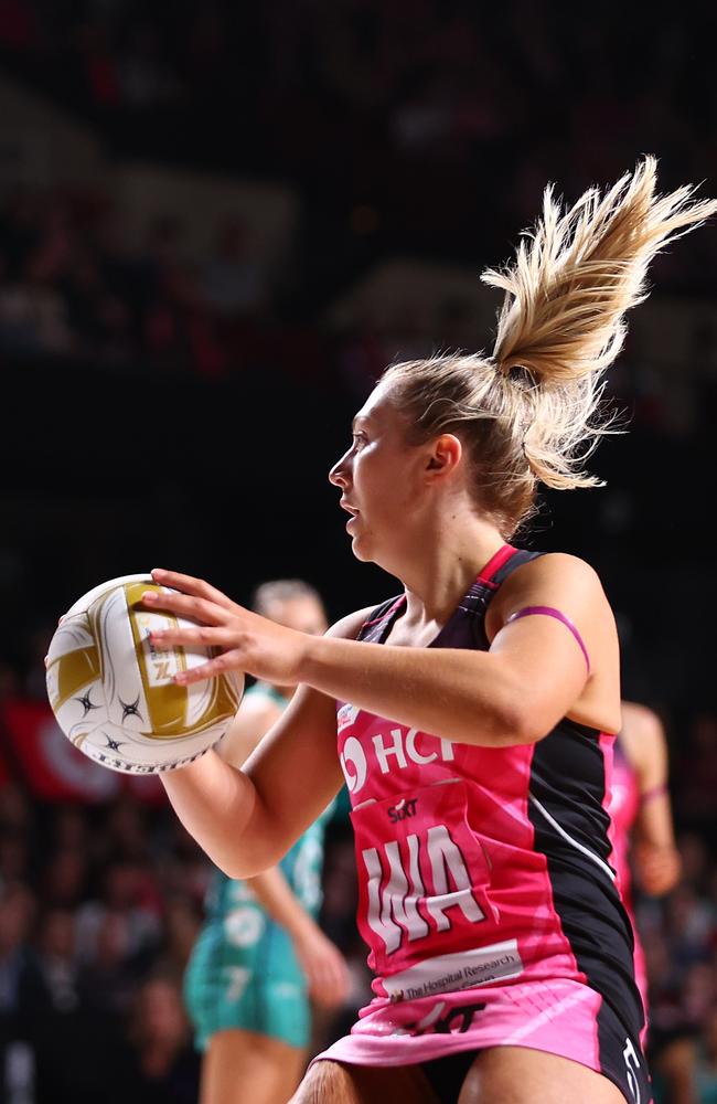 Georgie Horjus played a key role in the Thunderbirds’ successful premiership defence. Picture: Getty Images