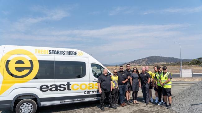 East Coast Car Rentals is building new headquarters in Hobart. Picture: Supplied.