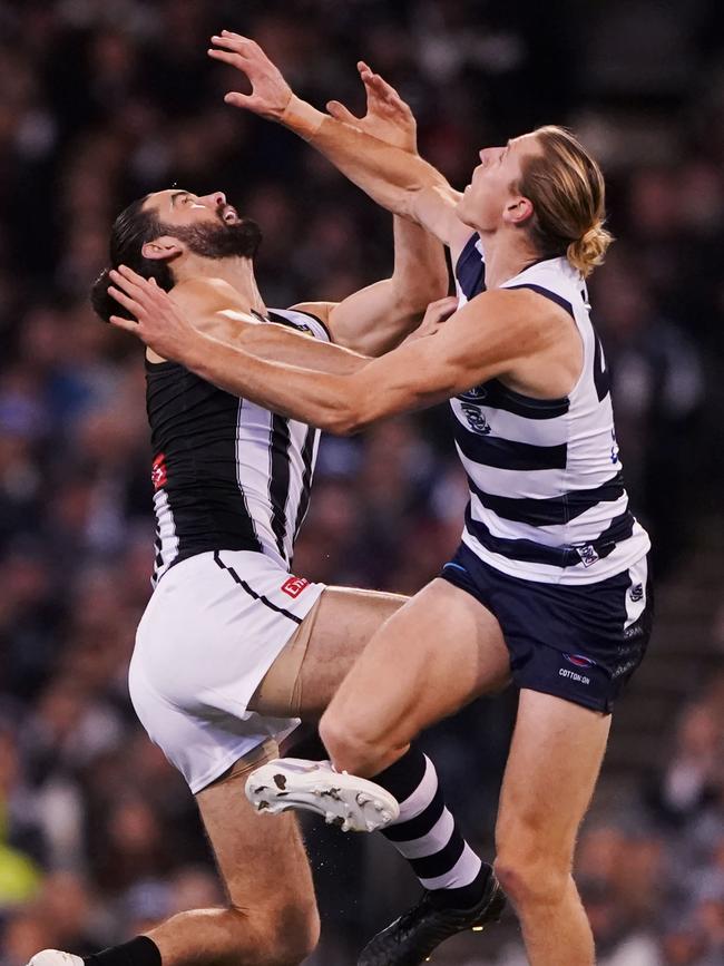 Geelong is out of the race for Brodie Grundy.