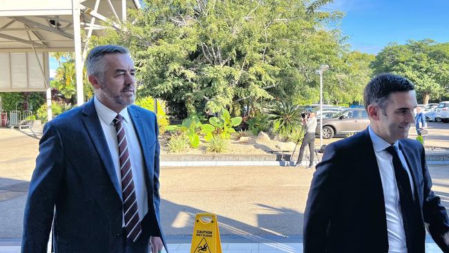 Former minister for Defence Personnel Darren Chester was grilled about the 2019 Productivity Commission report.