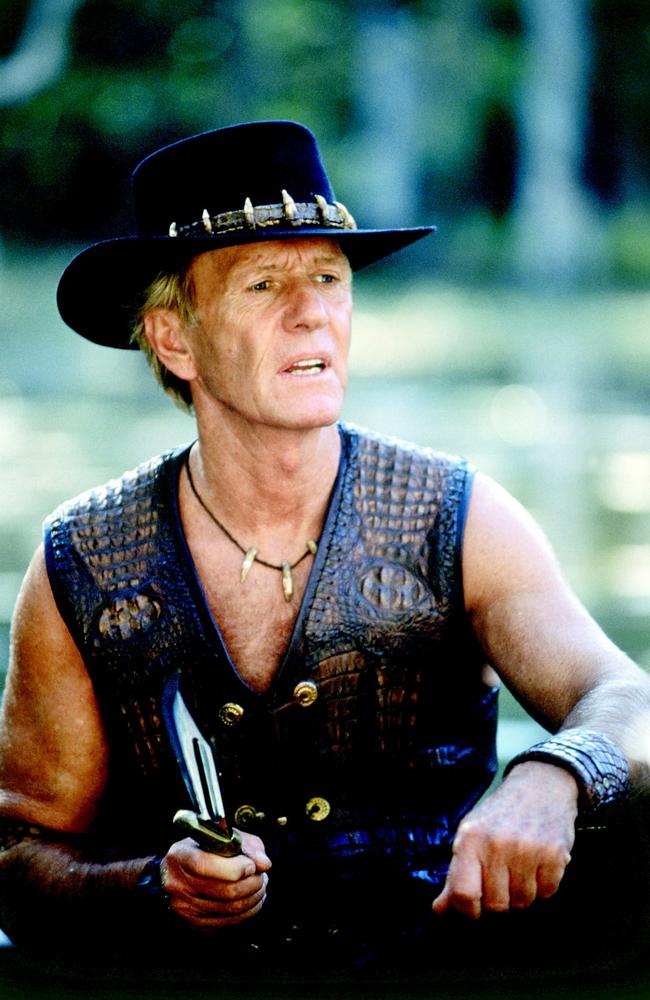 Crocodile Dundee was made on a tiny budget but it has turned out to be one of the biggest films from Australia that has been recognised in the US. Picture: Supplied