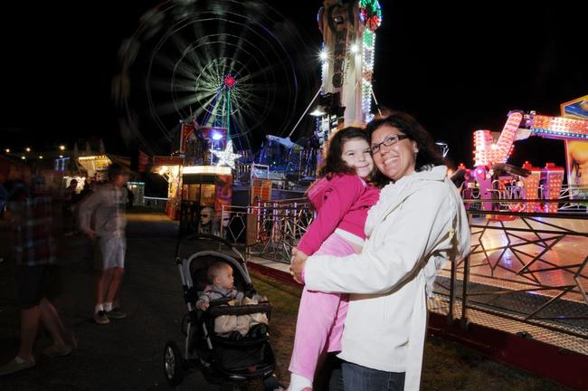 Tilah Mason and Stacey Mochalski enjoying the show. Picture: Renee Pilcher
