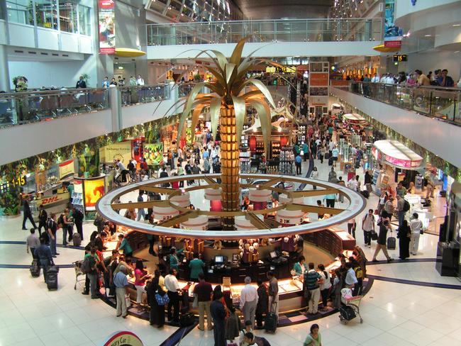 Dazzling Dubai Airport.