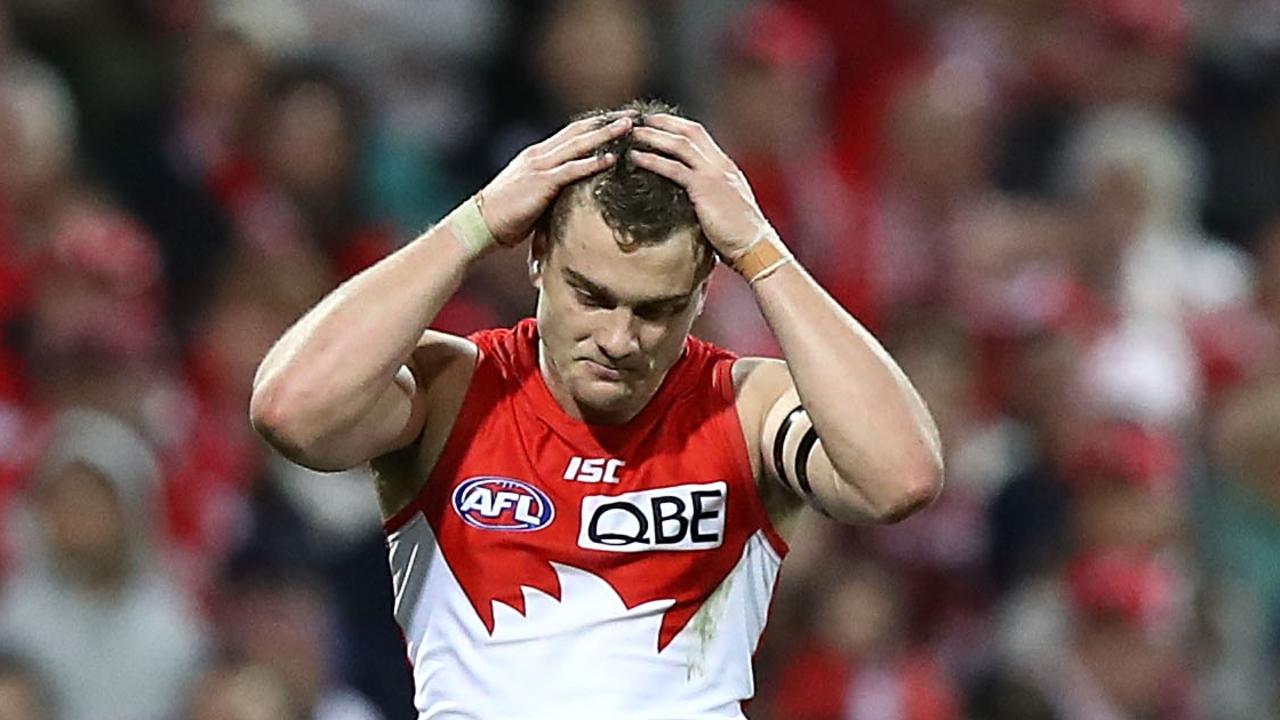 The Swans’ scoring woes all started after the bye. Photo: Ryan Pierse/Getty Images