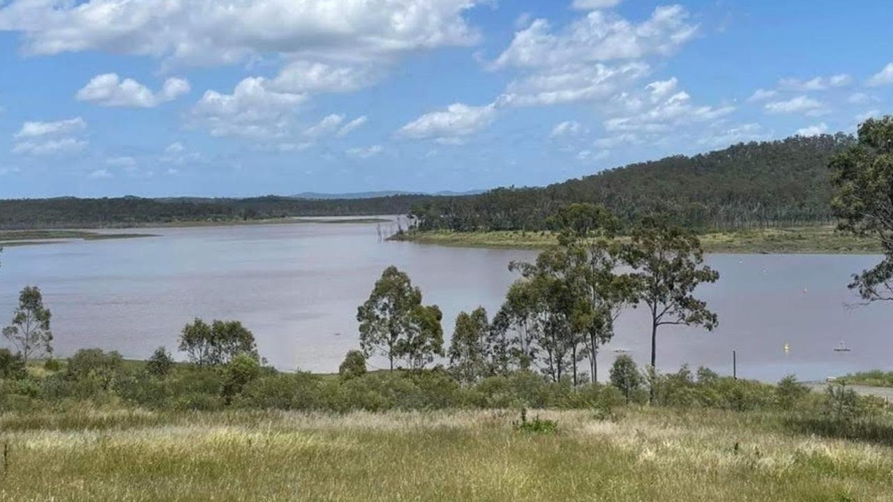 Paradise Dam Tuesday morning.