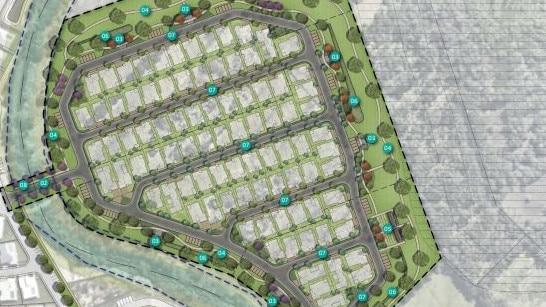 The expansion which was proposed for Ballina's Palm Lake seniors' housing village.