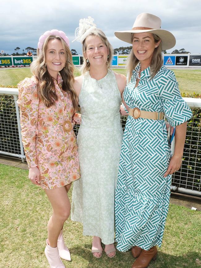 Lauren Callahan , Jessica Cocks and Tegan Long Picture: Mark Wilson