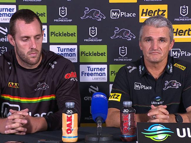 Isaah Yeo and Ivan Cleary.