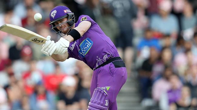 The Hobart Hurricanes are hanging on by a thread.