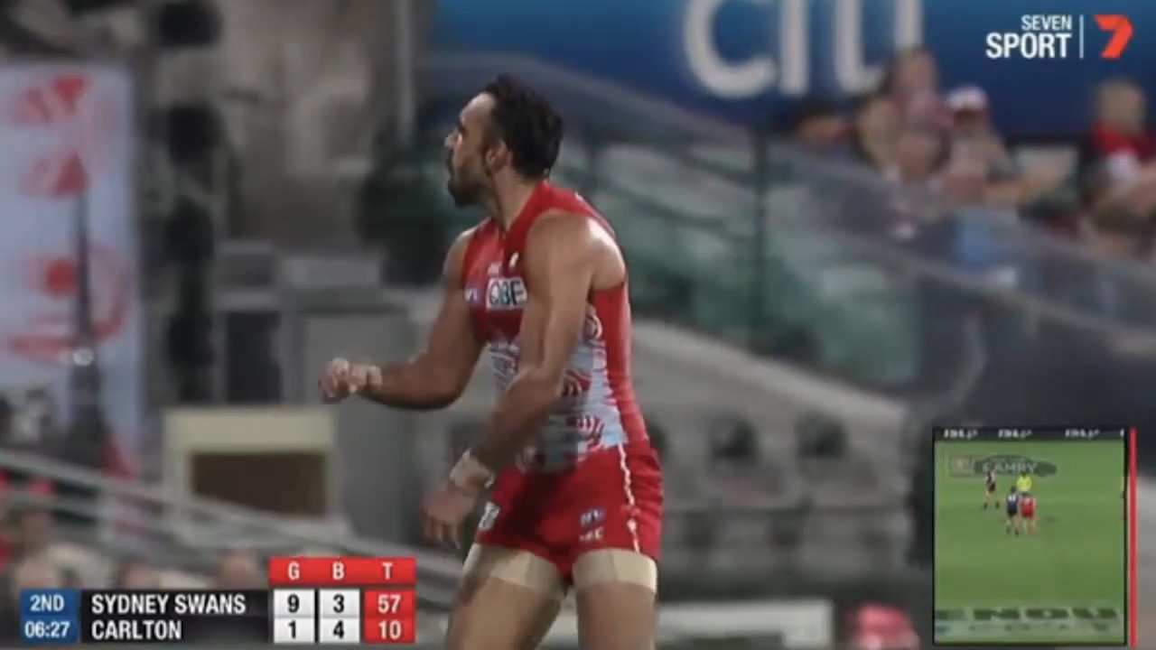 Adam Goodes' war dance in 2015