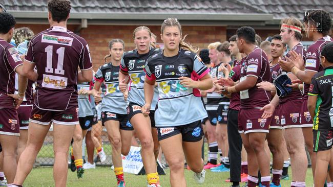 Toowoomba's Jada Ferguson as an under 19 player. Photo: Dylan Parker Photography