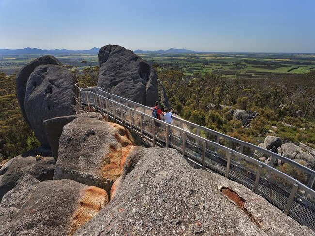 Granite Skywalk, Porongurup National Park. Picture: Andrew Halsall