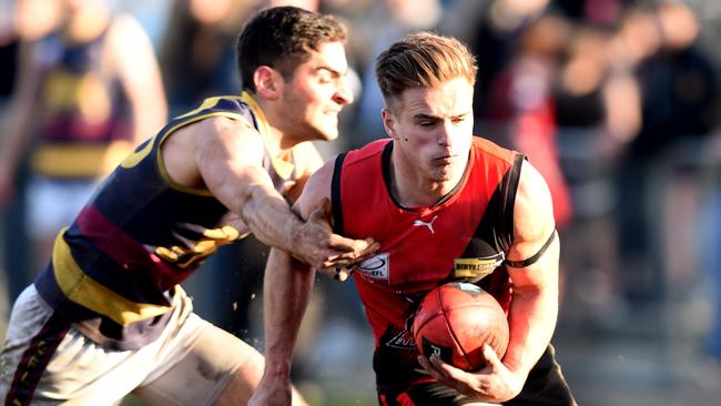 James Curtiss has been one of several injured players on the sidelines. Picture: David Smith/AAP