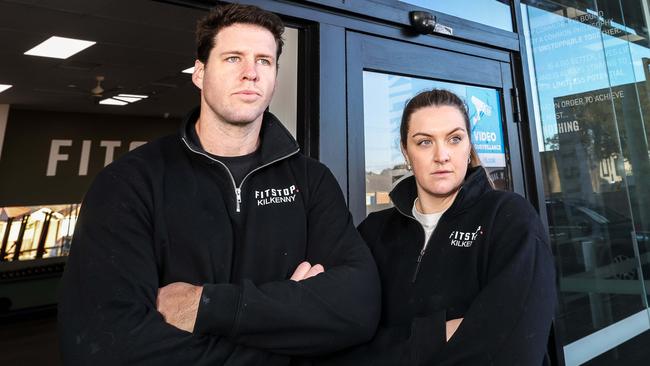 NEWS ADVOwners Jon and El Trovas of Kilkenny Fitstop gym about to close due to cost of living. They need to get 50 new members to stay afloat.
