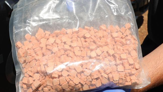 The dangerous MDMA in question is described as orange ‘brick-shaped’ tablets.