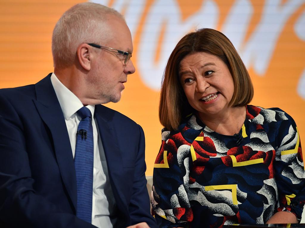 Just days after ABC managing director Michelle Guthrie was sacked, chairman Justin Milne has resigned. Picture: AAP