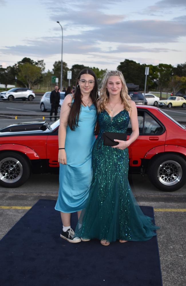 Students at the 2024 Chancellor State College formal.