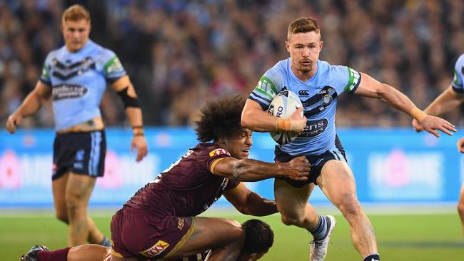 Fittler’s knowledge of Origin is key to the Blues’ success. (Photo by Quinn Rooney/Getty Images)