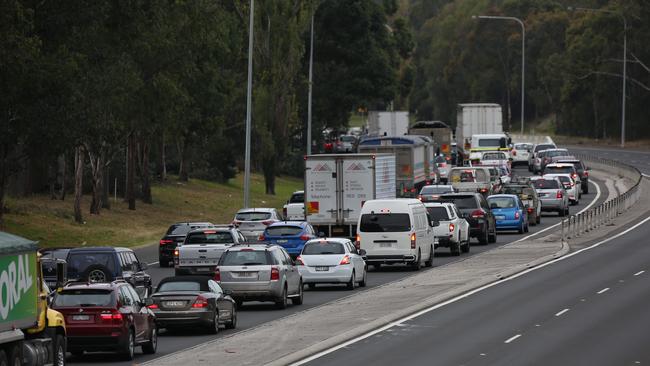 The Spring Farm to Menangle link will be vital in relieving pressure on Narellan Rd. Picture: Robert Pozo