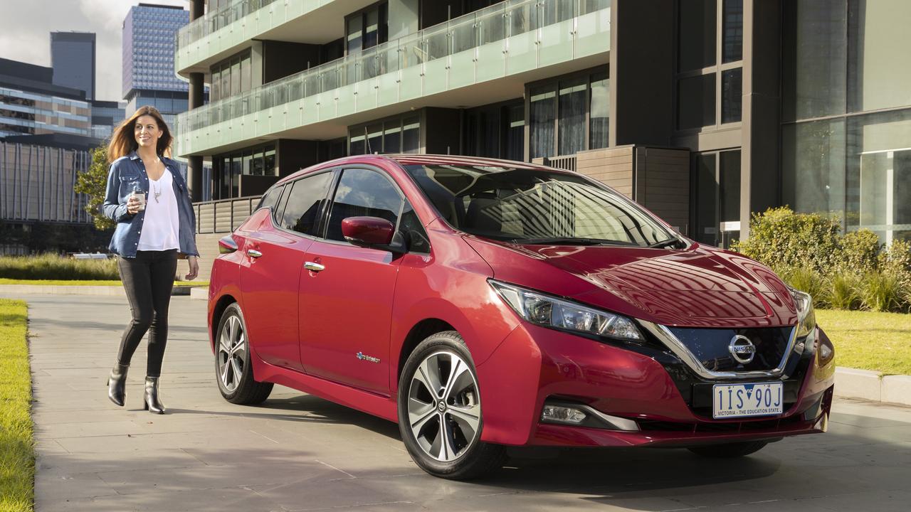 Electric cars such as the Nissan Leaf are expected to play an important role in Australia’s transport mix.