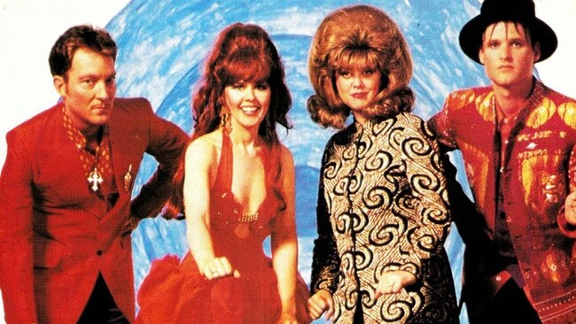 It was a Cosmic Thing when the four members decided to continue The B-52's. Picture: Supplied.