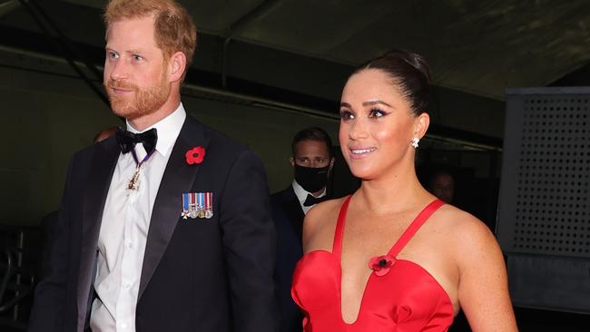 Harry and Meghan. Picture: Theo Wargo/Getty Images