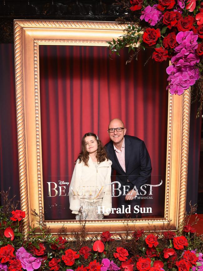 Opening night: Beauty and The Beast at Her Majestys Theatre, Melbourne. Picture: Josie Hayden