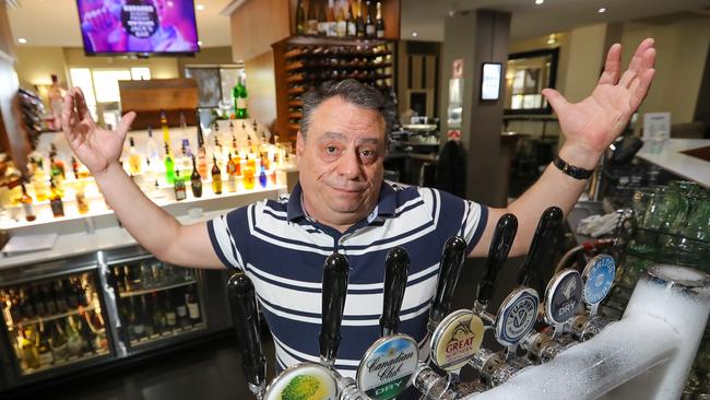 Shepparton’s The Aussie Hotel owner Paul Tsorbaris has been a loyal CUB customer for 42 years.