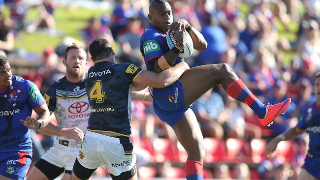 Akuila Uate scored but couldn’t fire his side to an unlikely comeback victory.