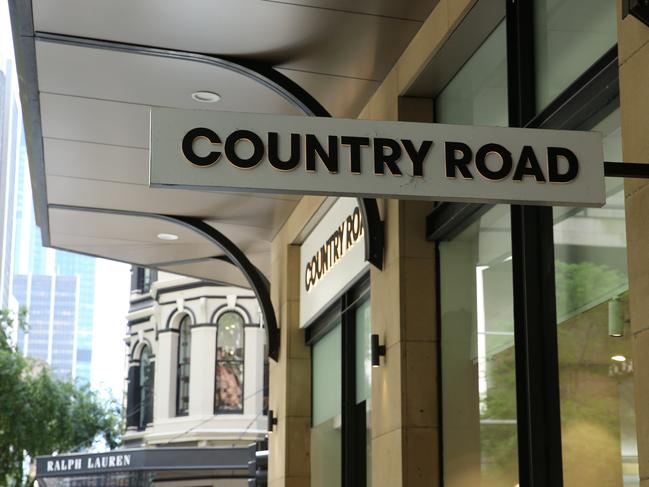 10/10/2024. Country Road flagship stores is Sydney's CBD. Britta Campion / The Australian