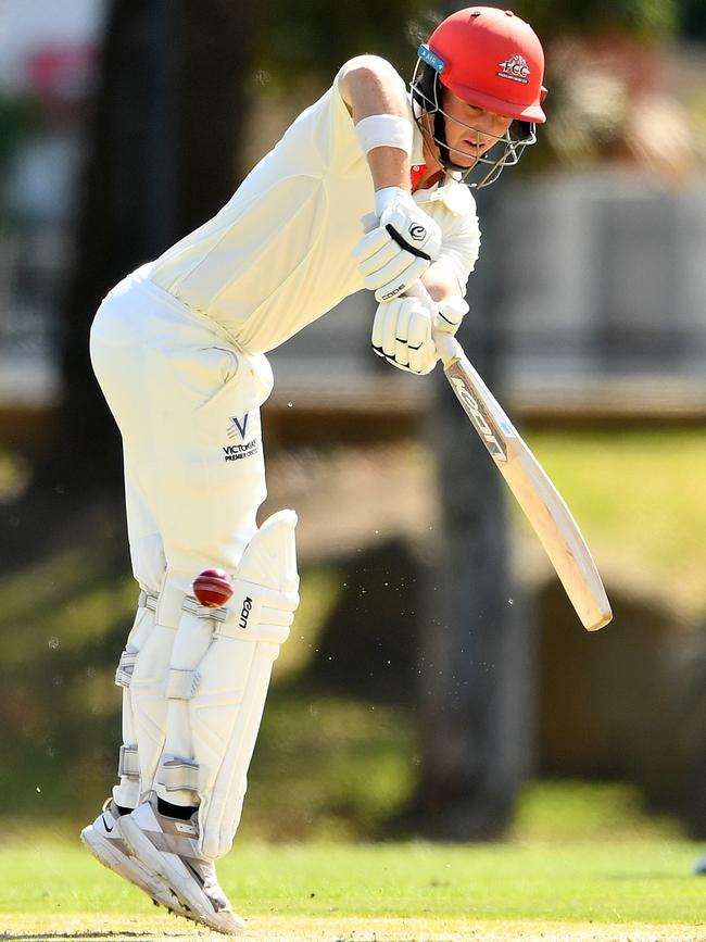 Dylan Brasher in action for Footscray.