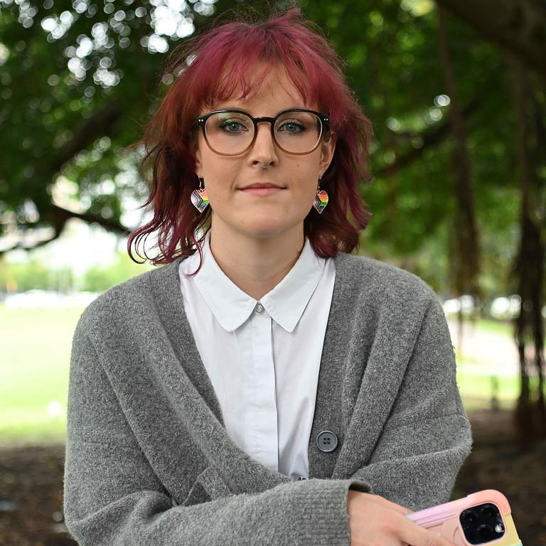 Eating disorder survivor Georgia Thomas. Picture: Lyndon Mechielsen/Courier Mail